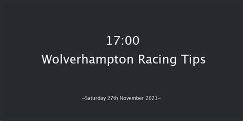 Wolverhampton Racing Results Saturday, 27th November 2021.
